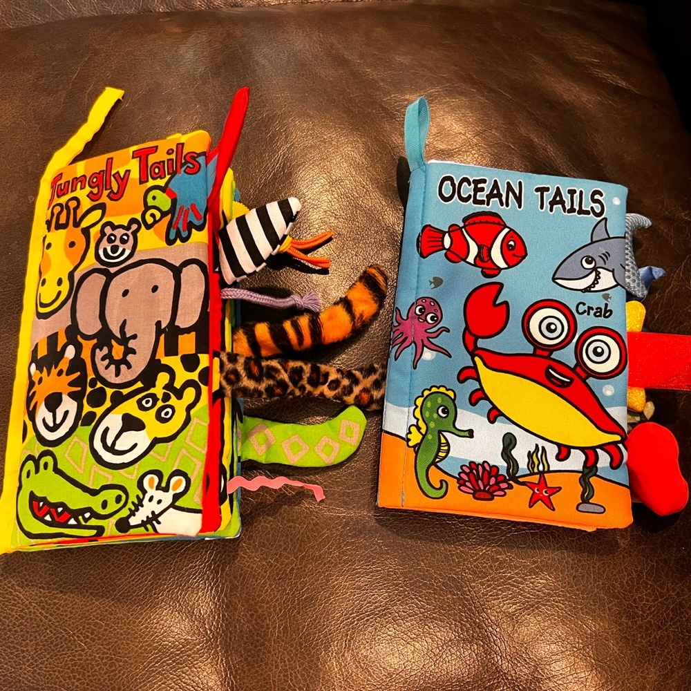 Colorful Animal and Ocean Tails Soft Books